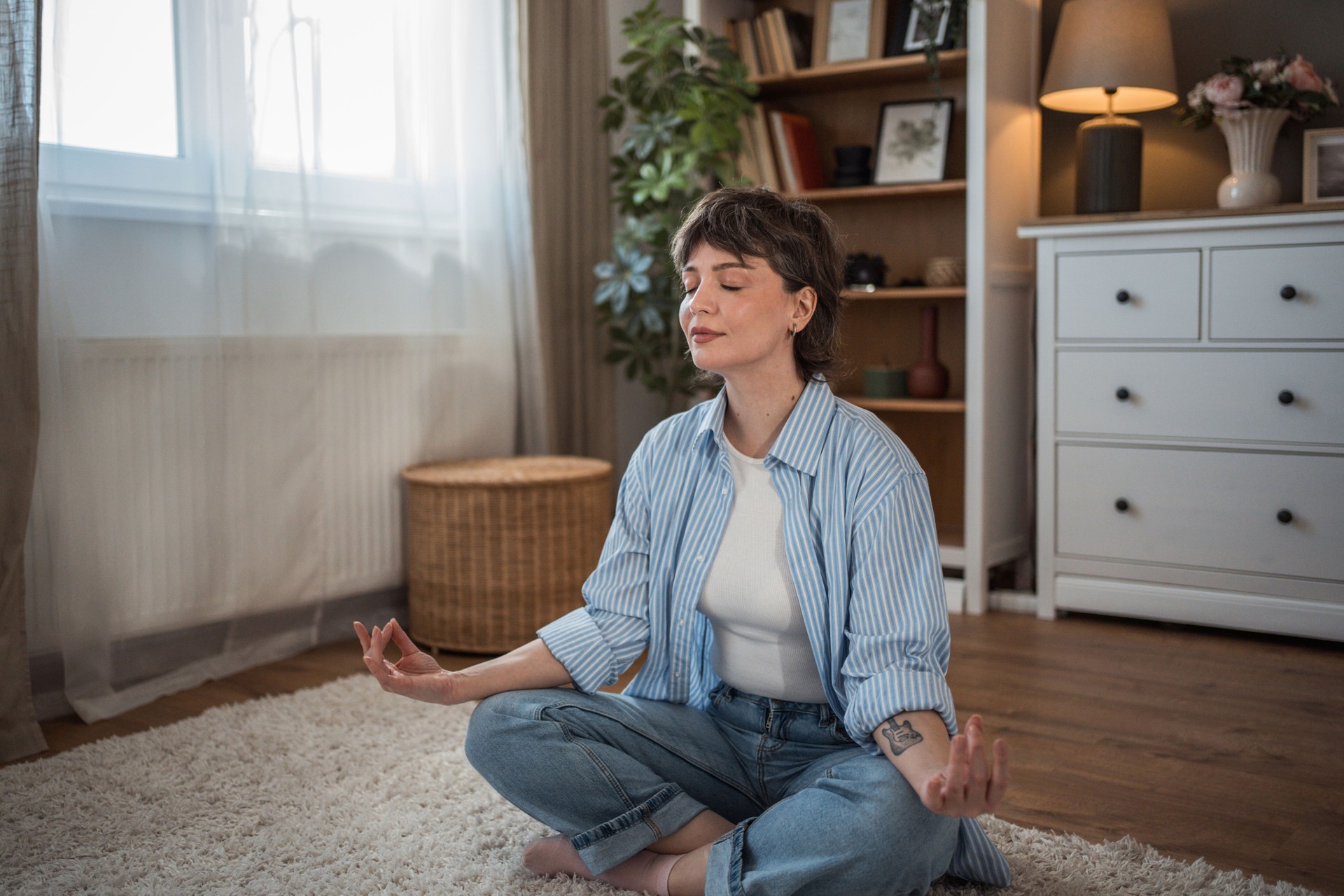 Sukhasana: Finding peace in a comfortable meditation pose